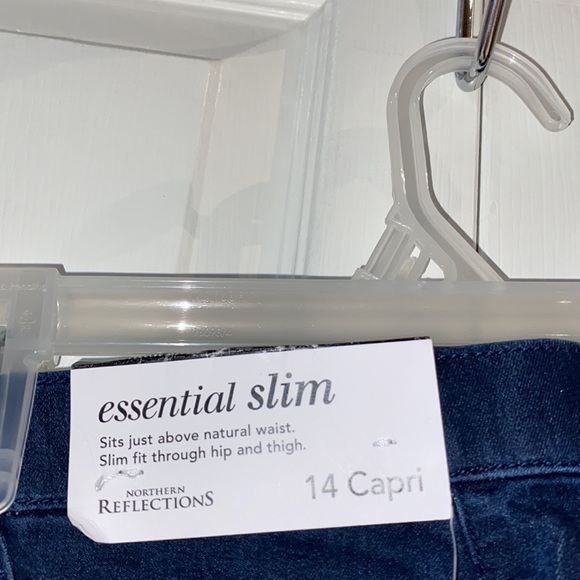 Northern Reflections Essential Slim Women’s Capris Size 14 - Picture 5 of 10